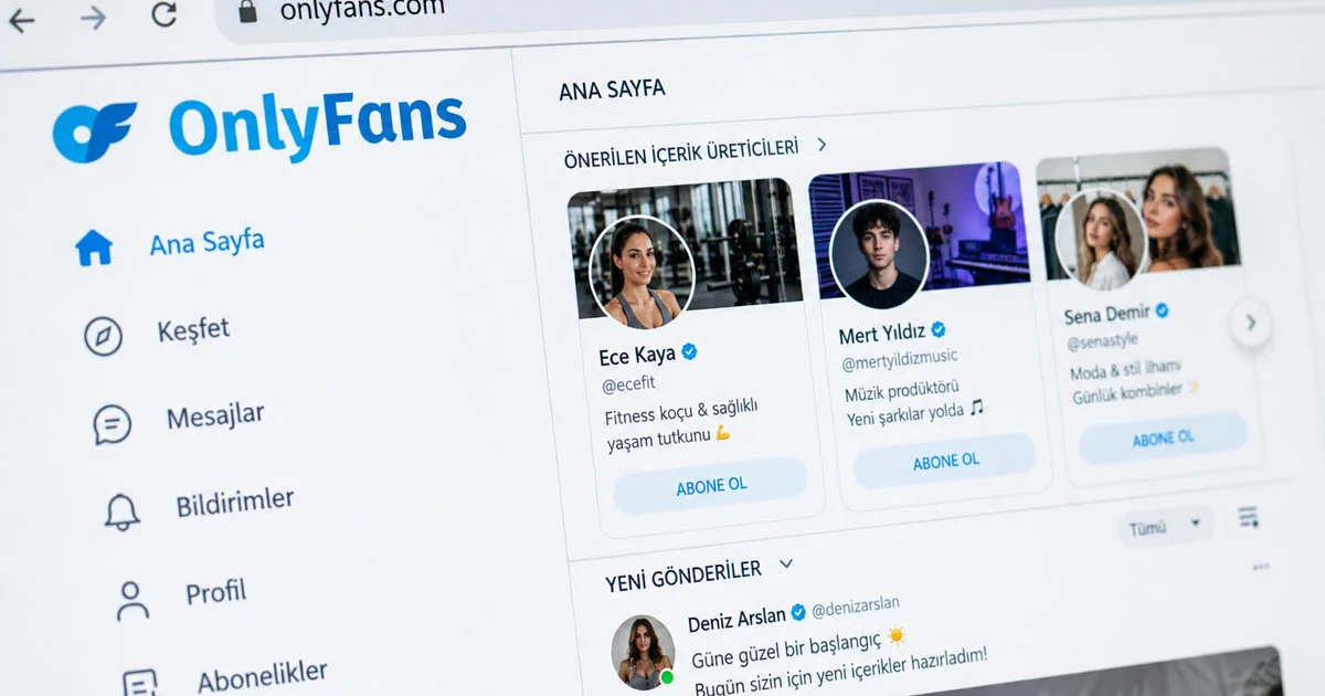 OnlyFans’a Nasıl Üye Olunur? Hesap Oluşturma ve Onay Aşamaları OnlyFans’a Nasıl Üye Olunur? Hesap Oluşturma ve Onay Aşamaları - Only Fans Başvuru